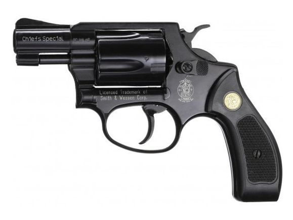 Gas revolver Umarex S&W Chiefs Special, black, cal. 9 mm