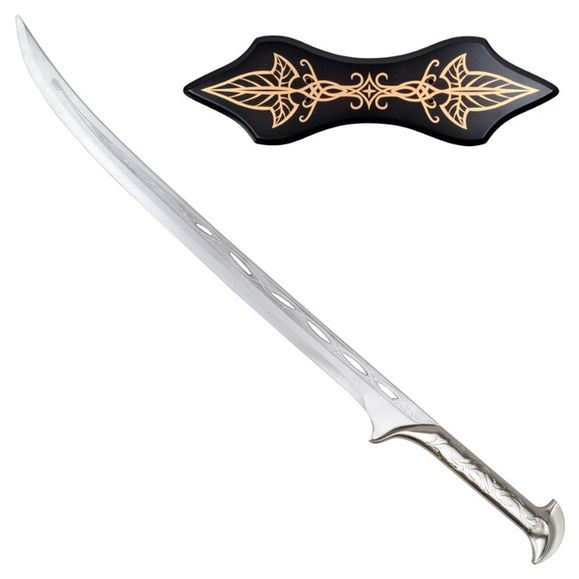 Elveking Thranduil´s sword with a stand